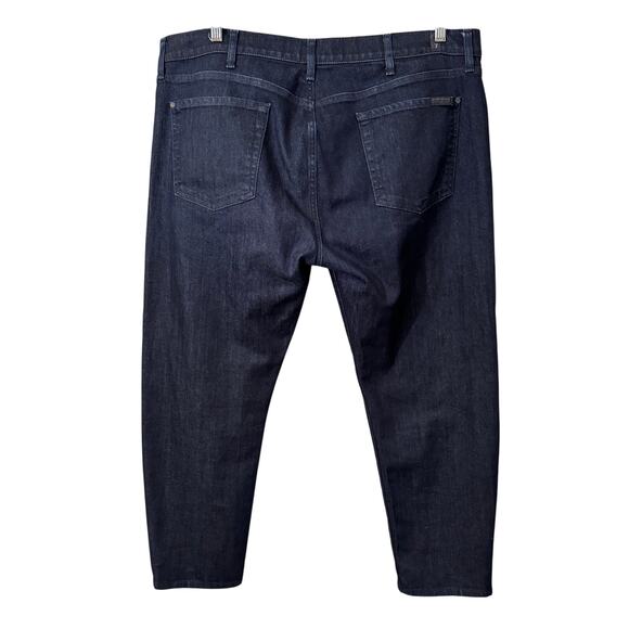 7 For All Mankind Men's Adrien‎ Dark Wash Straight Leg Jeans Size 40x26 Classic - Picture 2 of 14